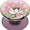 PopSockets Adhesive Phone Grip, Holder, Phone Stand, Enamel - Enamel Water Lily