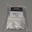 Vive Tens Unit Replacement Pads (40 Pack) - Reusable, Self Adhesive
