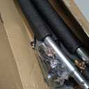 2PCS Trampoline Curved Poles, Universal Trampoline Replacement Enclosure Poles to Fit 8-16FT Curved Pole Frame, Includes Foam Sleeve and Hardware with 2 Installation Options