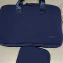 Hseok Laptop Sleeve 13.3-14 inch Case with Small Pouch, Neoprene Computer Bag Compatible with MacBook Neo/Pro 14 M5/M4/M3/M2/M1, Mac Air/Pro 13.3, XPS 14 and Most 13-14 inch Notebooks,D02B01