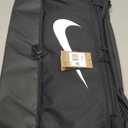 Nike Unisex Adult Brasilia 9.5 Training Duffel Bag (Large, Black/Black/White)