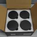 AOOVOO Scented Candles for Men - 4 Pack Candles for Home Scented, 36oz Soy Wax, 200 Hour Burn Time, Men Candle Set, Sandalwood Oud/Mahogany Teakwood/Smoke Vanilla/Jasmine Candle Set A