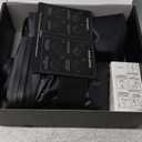 Vacuum Bags for Travel with Wireless Pump, 180 Open Zipper, IP67 Waterproof, Reusable Space Saver Compression Bags for Backpack, Suitcase, Home Storage(2 Pack + Pump) (Medium)