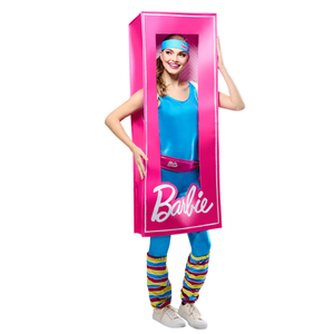Women's Barbie Classic Life-Size Doll Box Costume