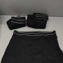 Mens Incontinence Underwear Washable Cotton Leakproof Underwear for Men Pack of 3X-Large, 3 Black)