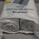 CozyLux Pillows King Size Set of 2, Hotel Quality Bed Pillows for Sleeping 2 Pack, Cooling Pillows for Side Back and Stomach Sleepers, Down Alternative Luxury Soft Supportive Fluffy Pillows (19x34) (White)