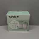 Momcozy Glass Breast Milk Pitcher, Milk Storage Container with Flat Lid & Handle Lid, Wide Mouth Leak-Resistant, Baby Formula Pitcher, Heat & Cold Resistant, 2 PCS, 32OZ Each (64OZ Total)