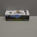 FIOCCO Elevated Dog Bed - Dog Cot with Chew Proof Mesh for Medium Dogs, Waterproof Washable Raised Pet Bed, Portable Pet Bed for Outdoor Use, Dogs Cot Beds, Beige