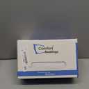 Bed Skirt King Size Pleated Style by Comfort Beddings 100% Cotton Blend Fabric, Premium Tailored Fit 1pc Bedskirt King Size 16" Drop Length Black Solid