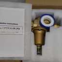 LF25AUB-Z3 Water Pressure Reducing Valve 1 Inch NPT Female Union + NPT Female, Polymer Seat, Adjustable 25-75 PSI