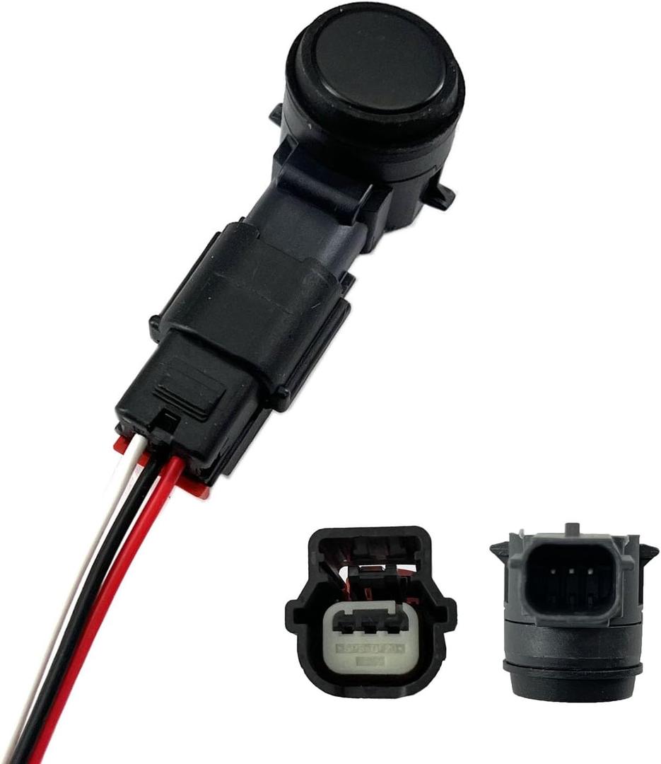 23428268 Parking Aid Sensor with Connector Plug Pigtail Wire Harness Compatible with Enclave,Encore, Regal Sportback,Regal Tourx,Ct6,Cts,Escalade,Xt5,Xts