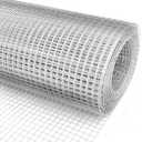 Welded Wire Mesh, 1/2 in Hardware Cloth, Heavy Duty Wire Mesh Fence, Easy to Cut, Garden Welded Chicken Wire Fencing Cage Wire(1mx20m(4FTx100FT))