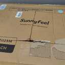 SunnyFeel Lounge Beach Chair for Adults with Face Hole, Backpack Reclining Beach Chairs Lay Flat, Sun Face Down Tanning Chair, Portable Folding Camping Cot for Outside Pool, Sunbathing, Reading, 71.85 x 21.65 x 11.42 inches