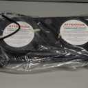 CUKOR Double Cast Iron 2 Burner, 1800W Countertop Burner, Dual Electric Stove Burners, Portable Double Burner for Cooking