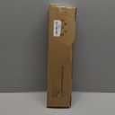 TONIAL Curtain Rod 32 to 58 Inch(2.6-4.8ft), Telescoping Splicing 3/4 Drapery Rods for Windows 20 to 53 Inch(1.7-4.4ft), Decorative Single Rod with Small Cap Finial, Black