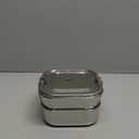 Rectangle Double Decker Stainless Steel Lunch Box