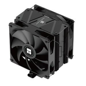Thermalright Burst Assassin 120 EVO Dark CPU Air Cooler Brushed Black Top, 6 Heat Pipes with PWM Quiet Fan CPU Cooler, for AM4/ AM5/Intel lga1851/1700/1150/1151/1200, Dual PWM Fans PC Cooling