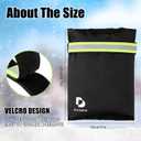 2 x DELSWIN Outdoor Faucet Covers for Winter, 2P 8.7"x7" Spigot Covers Winter Insulated for Outside, Reusable Waterproof Garden Faucet Socks for Freeze Protection