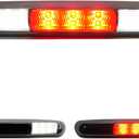 SUPAREE LED Third Brake Light Fit for 2007-2013 Sierra/Silverado 1500 2500 3500, 2014 Sierra/Silverado 2500 3500 Classic Model 3rd Brake Light Assembly Roof White Cargo Light Red High Mount Lamp