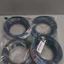 Diaper Genie Essentials Round Refill Pack of 4 | Holds Up to 1280 Newborn Diapers | Features Unscented Continuous Film | Compatible with Diaper Genie Complete and Expressions Pails