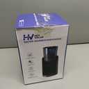 Water Warmer, HEYVALUE Baby Bottle Warmer, Formula Maker with Night Light, 4 Temperature Control & 72H Keep Warm, Detachable Tank, Instantly Dispenses Warm Water, Feed Baby More Easier and Healthier (Black)