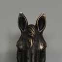 Pewery Vintage Horse-Shaped Decorative Wall Hook for Hanging Clothes, Coats, Towels, Keys, and Hats, Resin Antique Sculpture with Hook for Wall Decor