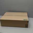 Leather Seat Back Kick Protectors with Organizer Storage Pocket for Tesla Model 3 / Y/S/X Car Seat Back Pad Anti-Kick Mats Trim Cover Interior Accessories Decoration, Set of 2 (Black)