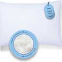 Casper Sleep Original Pillow, Standard Size Medium Soft Feel, Down-Alternative Fill, Supports Side, Back & Stomach Sleepers, Neck Pain Relief, Machine Washable