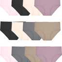 Fruit of the Loom Women's Beyondsoft Panties (L)