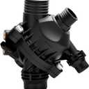 SCITOO 11537536655 Engine Coolant Thermostat Housing Fit for 2008-2010 for 128i 2008-2010 for 135i 2007-2011 for 328i Thermostat Housing