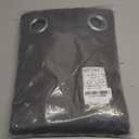 NICETOWN Gray Blackout Curtains for Bedroom 84 inches Long - Thermal Drapes Grommet Room Darkening Light Blocking Curtains Window Treatments for Living Room (2 Panels, W52 x L84, Grey)