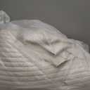 HOMBYS 128x120 Seersucker Patchwork Oversized King Quilt Set, Lightweight Plaid Bedspread Coverlet Set, All Season Bohemian Home Bedding Decor with 2 Pillow Shams, Beige