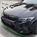 G20 LCI M340i Front Lip Compatible with (2023-2026) 3-Series G20 LCI Sedan 330i M-Sport Facelift ABS Gloss Black Bumper Splitter