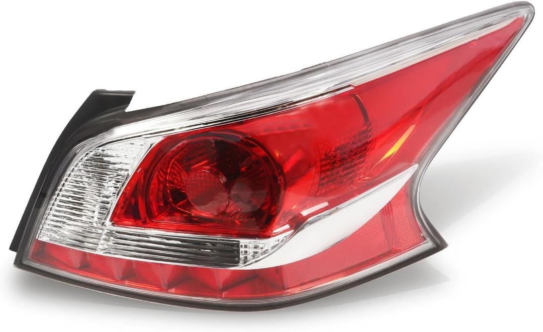 Passenger Side Halogen Tail Light Assembly Compatible with 2013 2014 2015 Altima 4-Door Sedan Rear Light Tail Lamp 265509HM0A NI2801203 (Right)