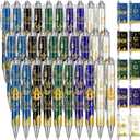 30 Pcs Eid Mubarak Pens Bulk Ramadan Gifts Mubarak Ballpoint Pens Eid Party Favors Arabic Novelty Muslim Gifts Islamic Goody Bag Stuffers