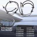 Front ABS Wheel Speed Sensor Left and Right fit for Jeep Liberty (02-07)