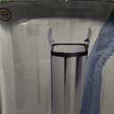 simplehuman 45 Liter / 11.9 Gallon Butterfly Lid Kitchen Step Trash Can, Brushed Stainless Steel