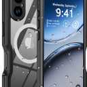 for iPhone 16 Plus Case Waterproof, [Shockproof] [Dustproof] [IP68 Waterproof] Full-Body Hard Case Built-in [Lens Screen Protection] for Diving Case (Black, for iPhone 16 Plus 6.7in)