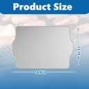 SafBbcue BAC596 Drip Tray Liner Replacement for Traeger Silverton 620, 18.8 x13.75 Inch, Portable and Foldable, Disposable Aluminum Grill Tray for Collecting Grease, 15 Pack