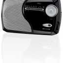 Weather X WR282B Portable NOAA Weather Band and AM/FM Radio - Black