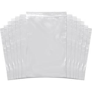 SNL Quality - 200 Bags 6" X 9" 2 MIL - Zipper Lock Reclosable Clear Disposable Plastic Bags, Strong