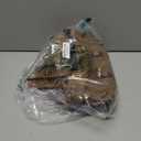 KAUKKO Vintage Casual Canvas and Leather Rucksack Backpack (1khaki)