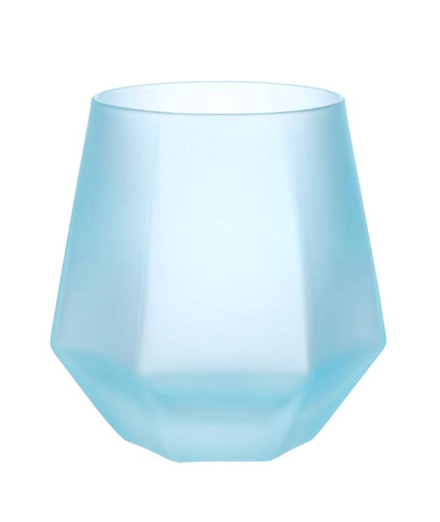 Wine2Go Diamond Silicone Wine Glasses 9oz, Pack 2