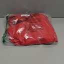 50pcs Polyester Cloth Napkins - 17 x 17 inch Red Dinner Washable Napkins with Hemmed Edges for Restaurant/Wedding/Hotel(50,Red)