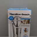 Hamilton Beach DrinkMaster Electric Drink Mixer, Retro Milkshake Maker & Milk Frother, 2 Speeds, Extra-Large 28 oz. Stainless Steel Cup, Classic Chrome