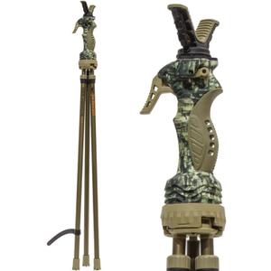 PRIMOS Hunting Trigger Stick Gen3 Shooting Stick, Adjustable Height, Quick-Detach Yoke, Durable and Lightweight, Ideal for Hunting, Shooting, and Photography