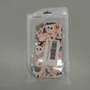 WidofvSpky Trippy Hippie Halloween Phone Case Pumpkin Autumn Fall Cover for iPhone 16, Cute Cats Stars Floral Plants Pattern for Girls Boys and Women, Trendy TPU Bumper Case