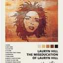 CULION Lauryn Hill Poster The Miseducation of Lauryn Hill Music Album Cover Signed Limited Canvas Poster Wall Art Decor Print Picture Paintings for Living Room Bedroom Decoration Unframe-style