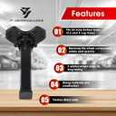 8629 Wheel Bearing Hub Removal Tool Kit Universal Replace for ATD Tools, Remove All Axle Bolt Hubs - 5, 6 & 8 Lug Hubs Buster Puller