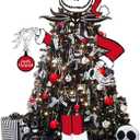 Large Christmas Tree Topper, Gothic Halloween Christmas Decor for Tree, Halloween Christmas Decorations